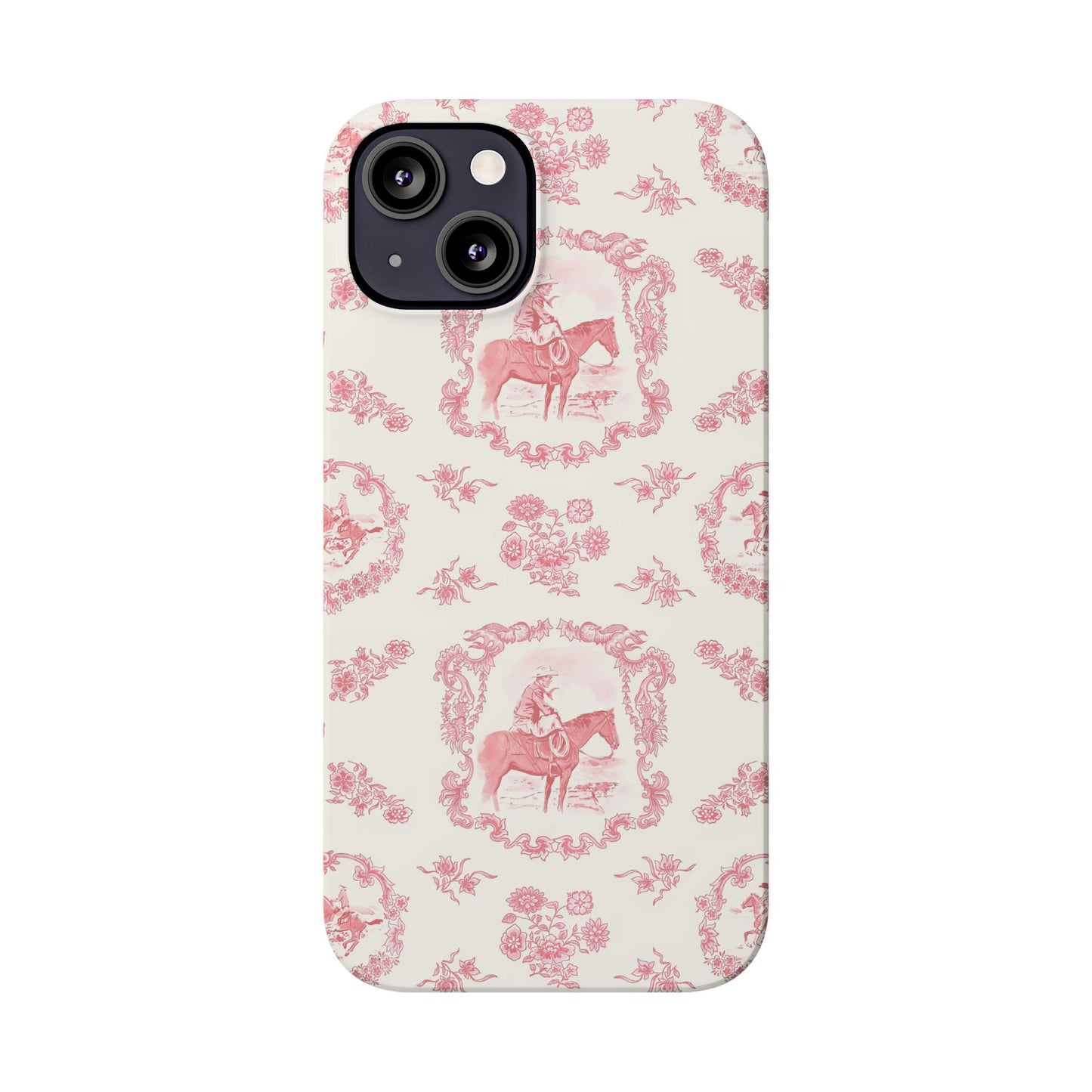 Cowboy Phone Case, in Rose