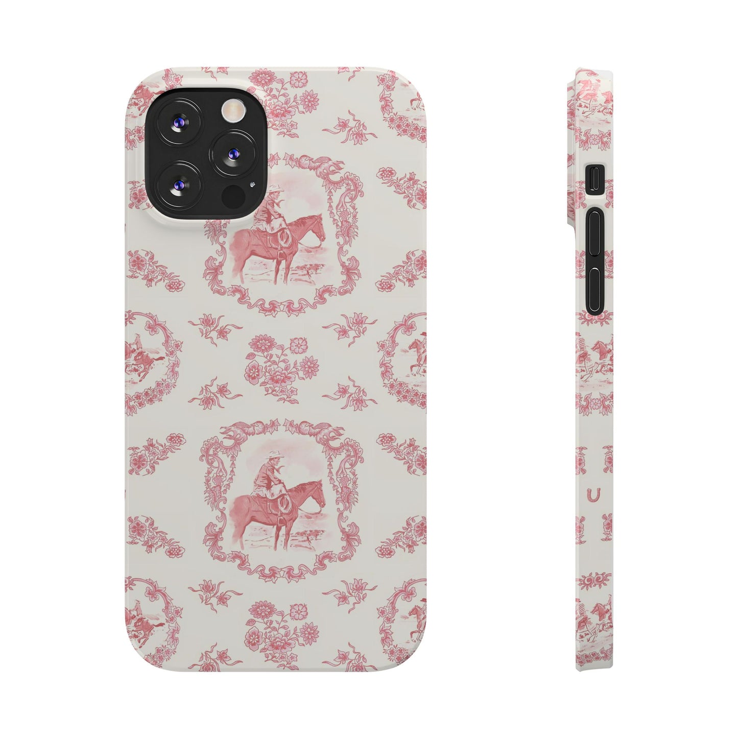 Cowboy Phone Case, in Rose