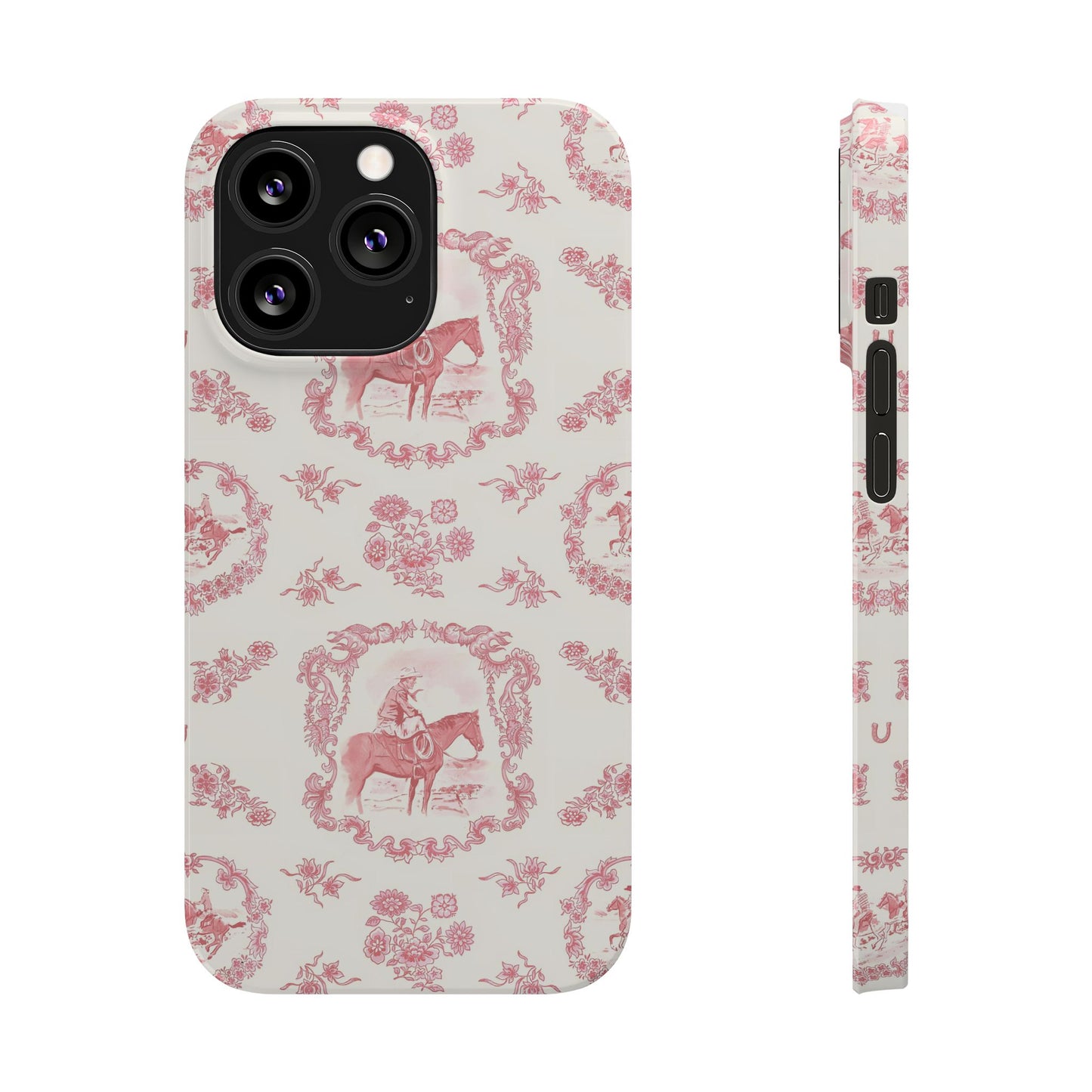 Cowboy Phone Case, in Rose