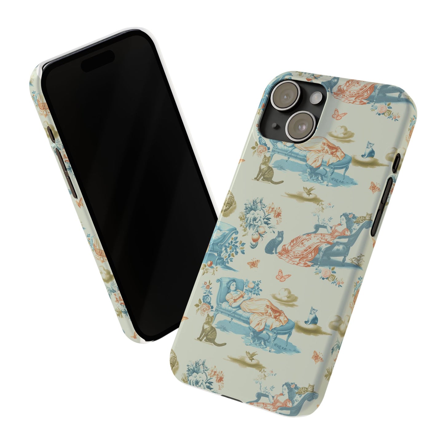 Cat Nap Phone Case, in Meadow