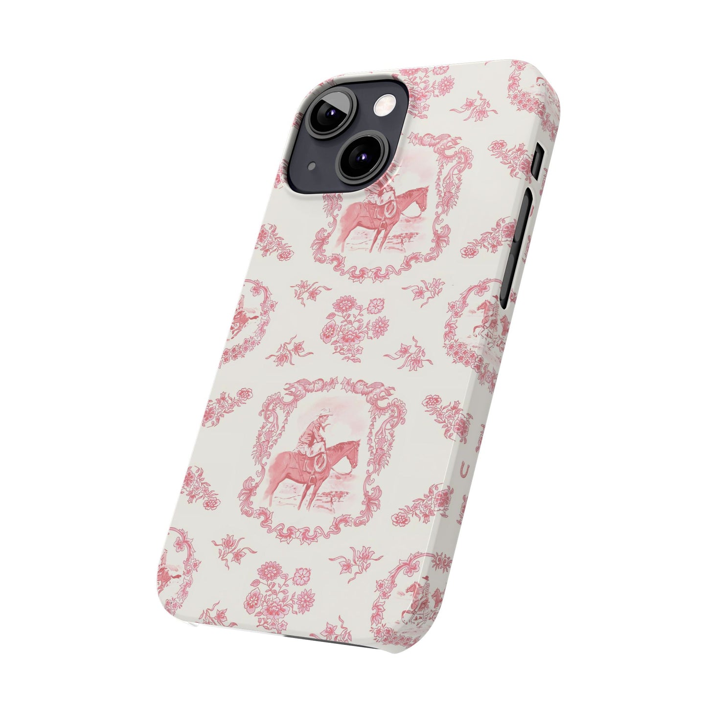 Cowboy Phone Case, in Rose