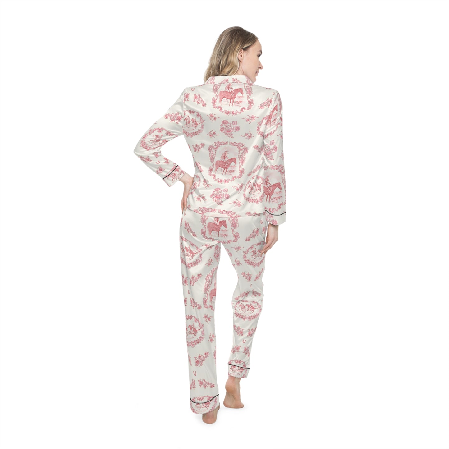 Cowboy Pajamas, in Rose