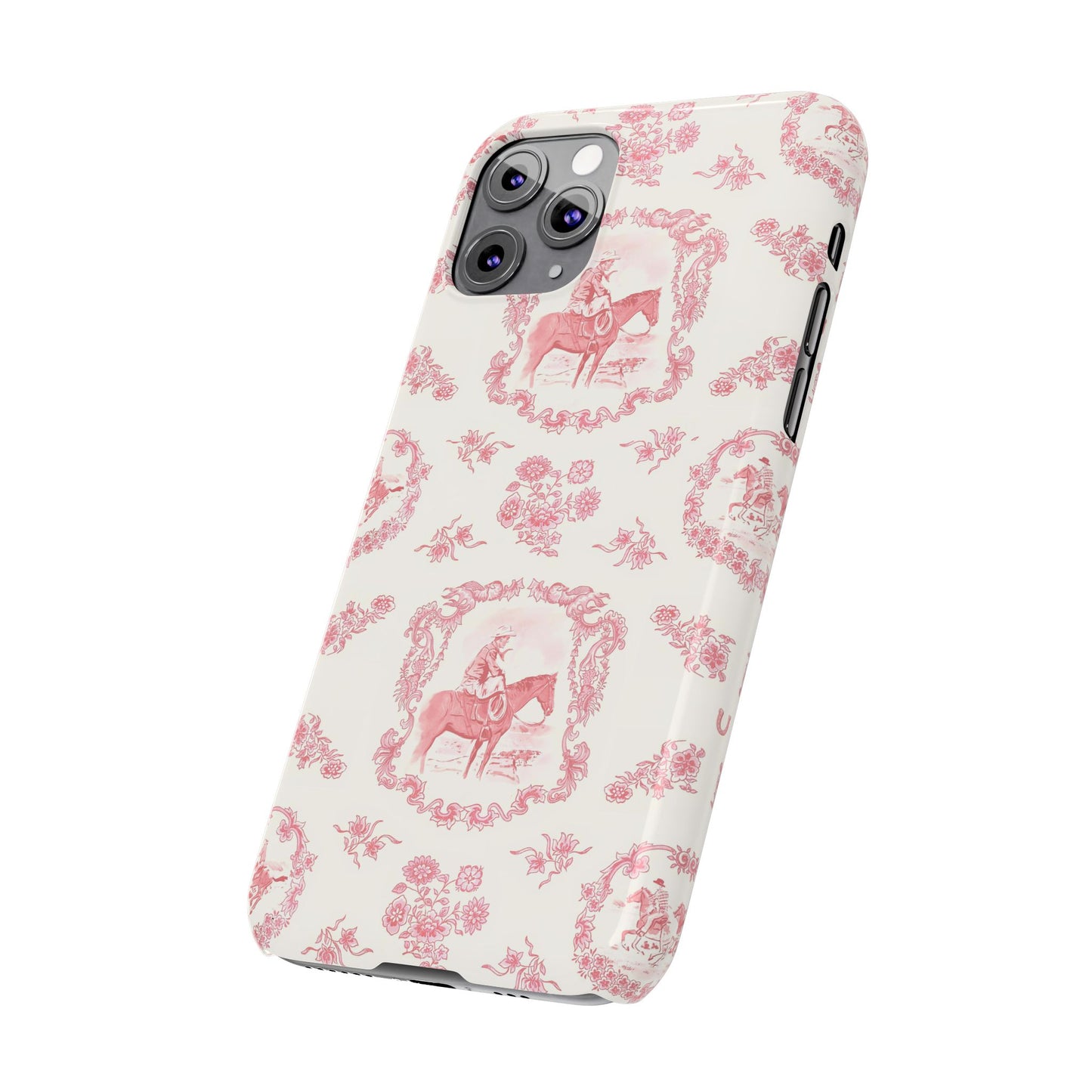 Cowboy Phone Case, in Rose