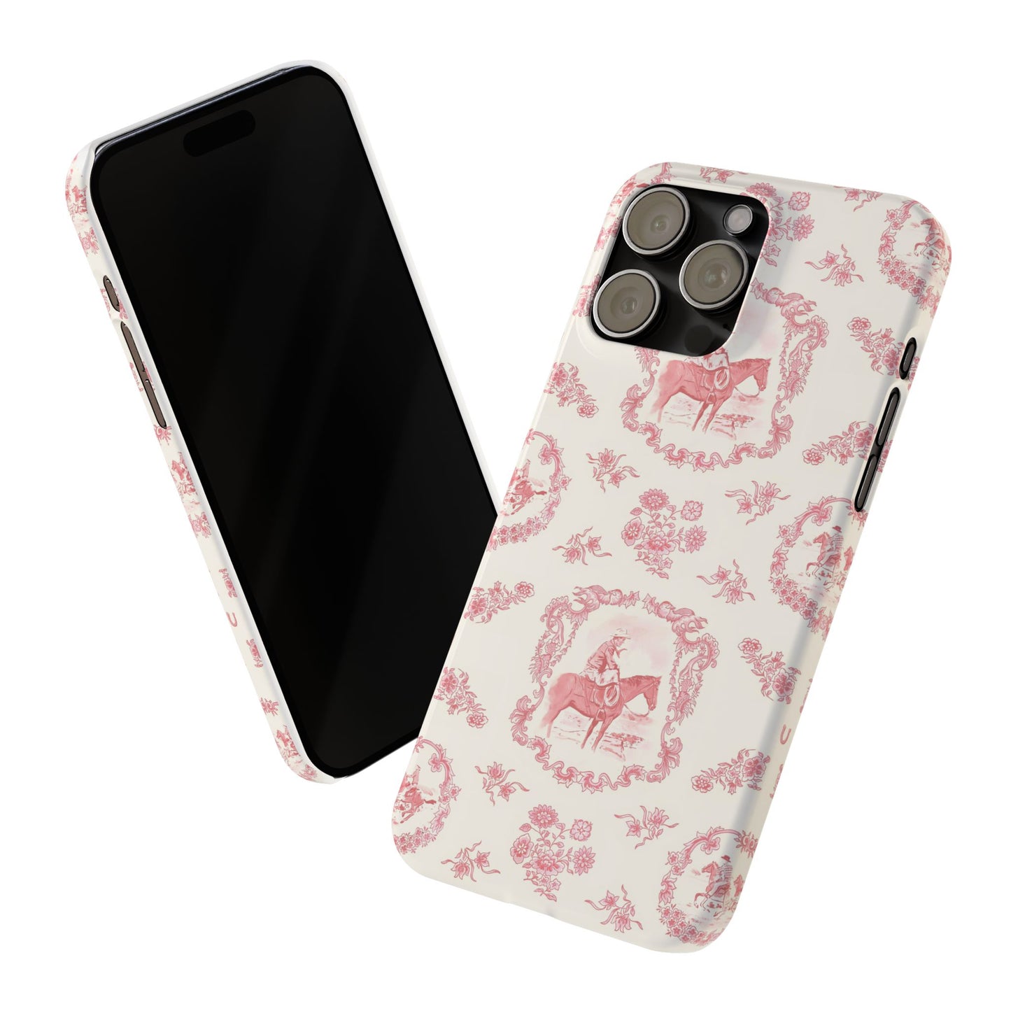 Cowboy Phone Case, in Rose