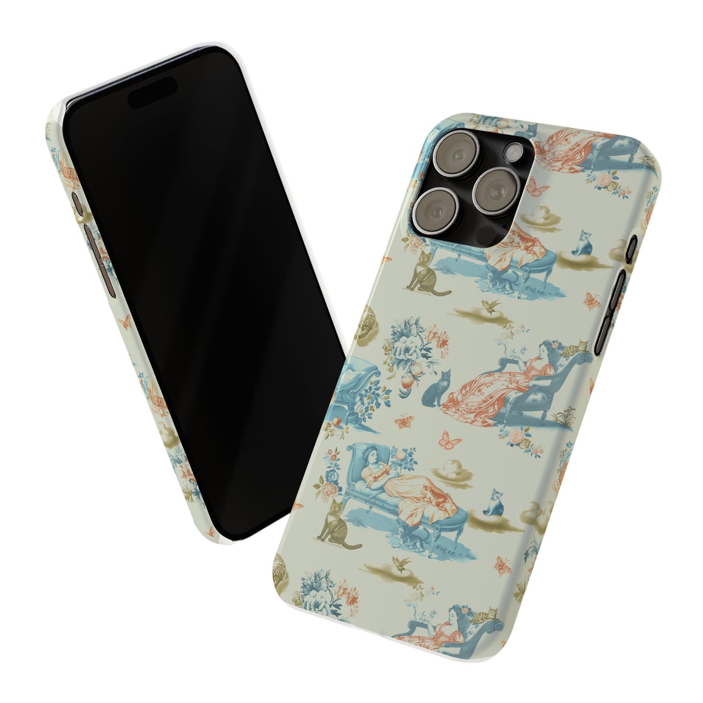 Cat Nap Phone Case, in Meadow