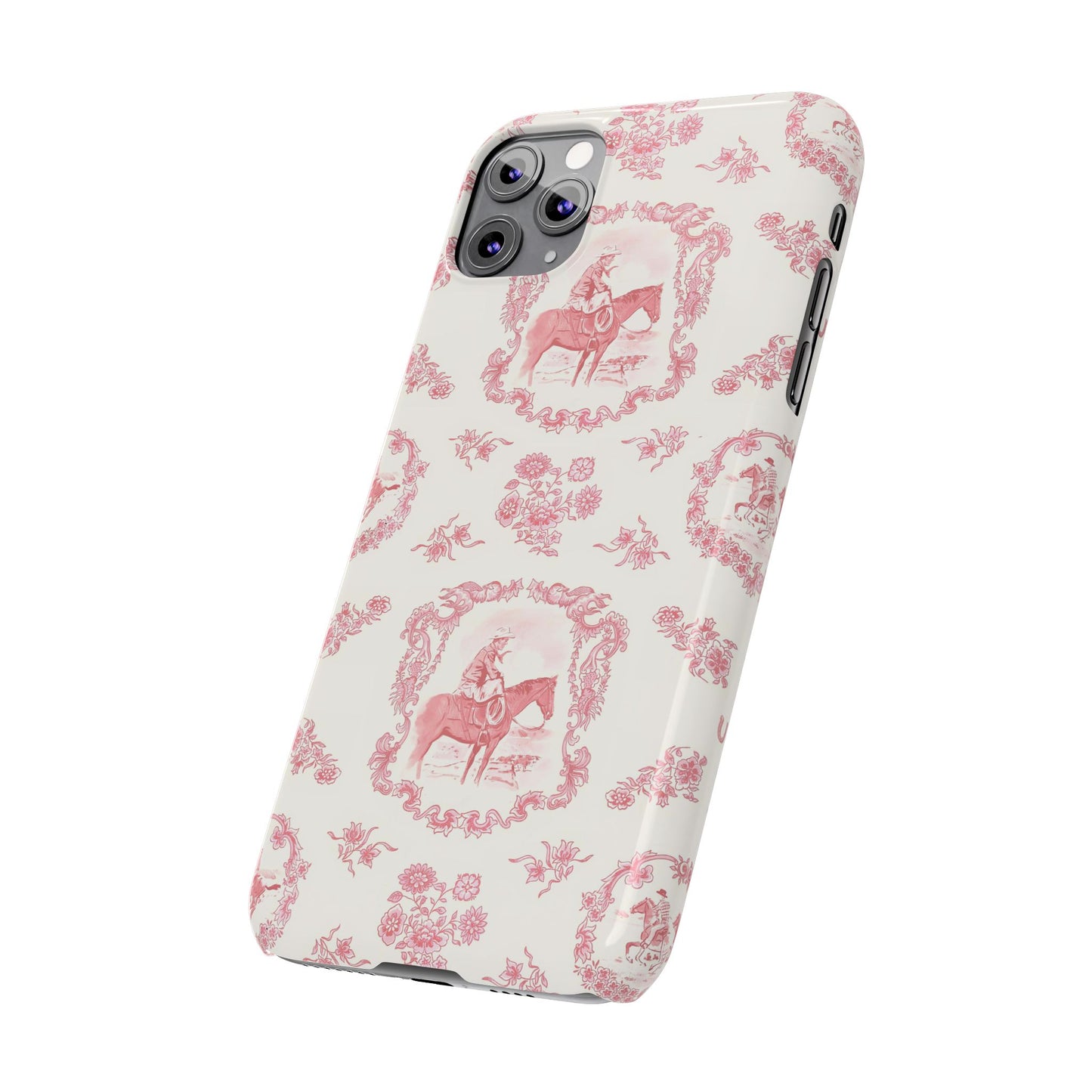 Cowboy Phone Case, in Rose