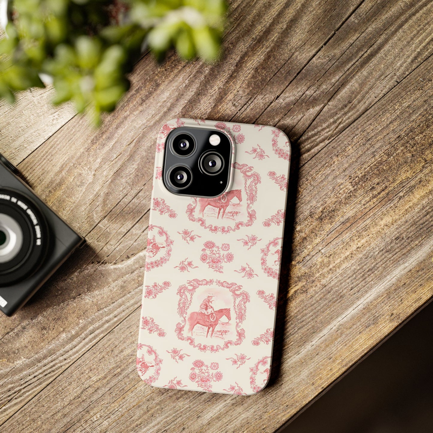 Cowboy Phone Case, in Rose