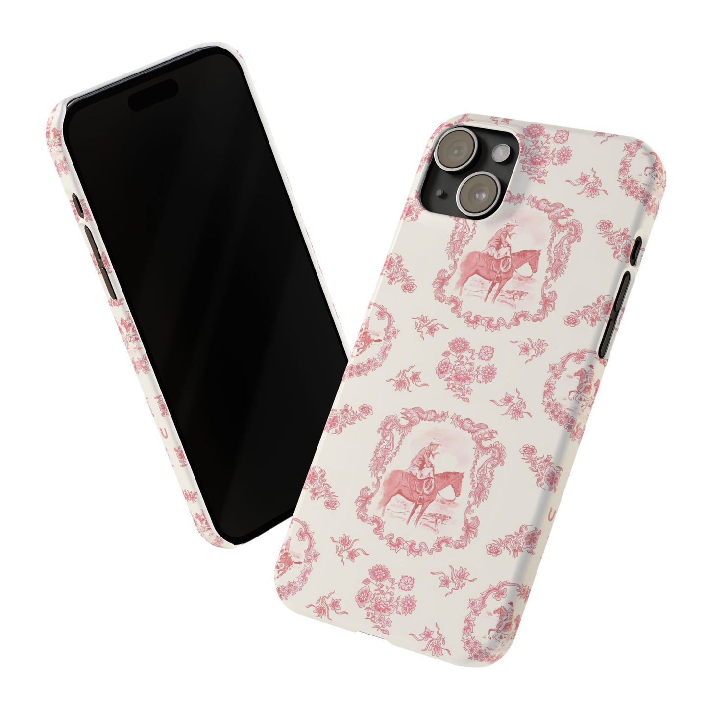 Cowboy Phone Case, in Rose