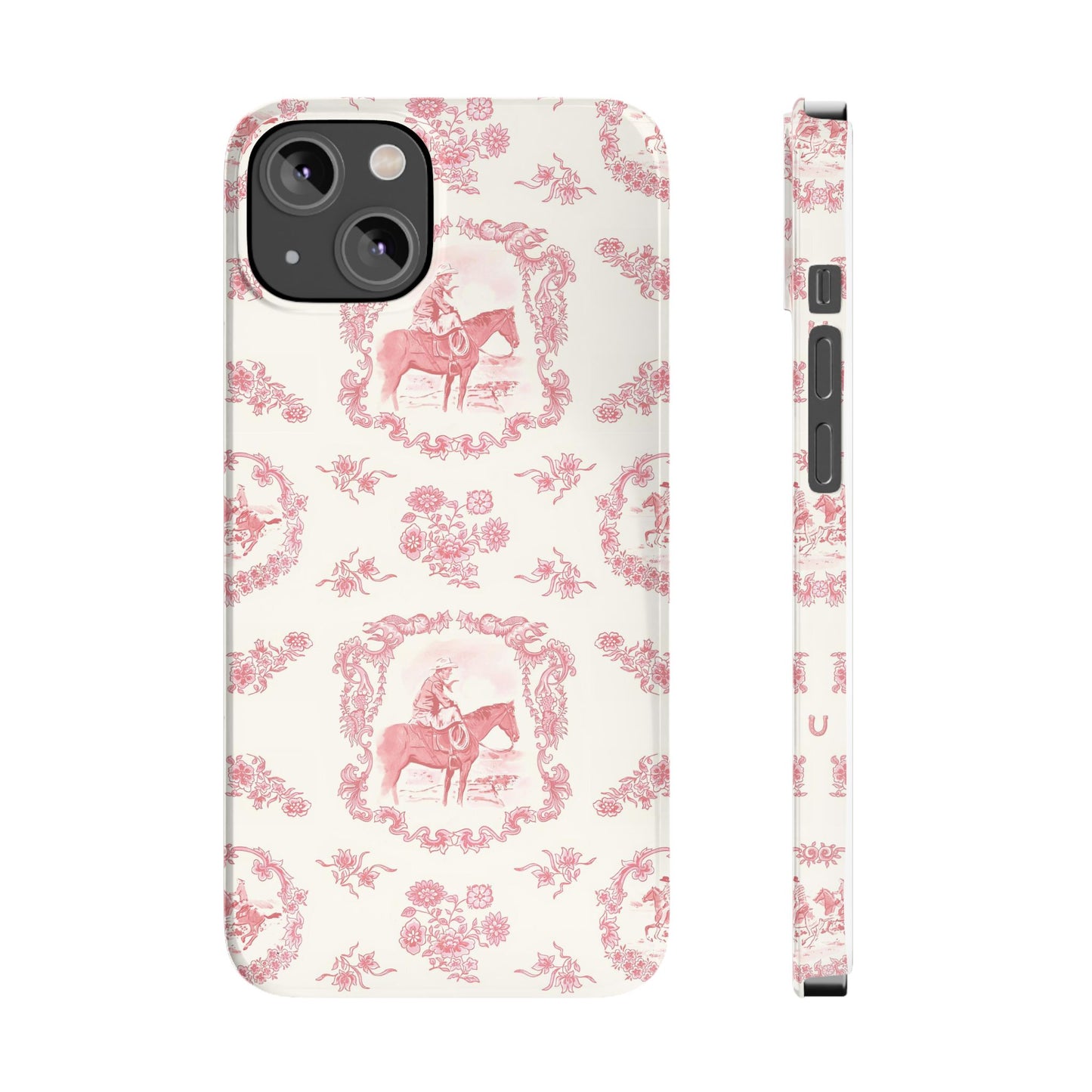 Cowboy Phone Case, in Rose