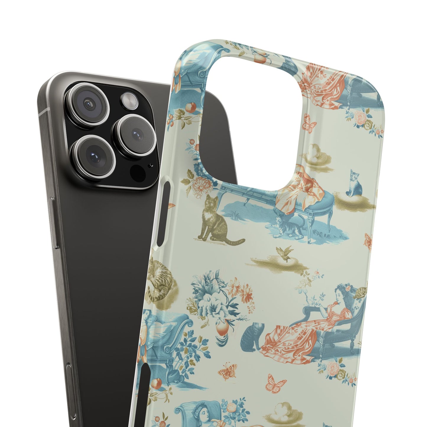 Cat Nap Phone Case, in Meadow