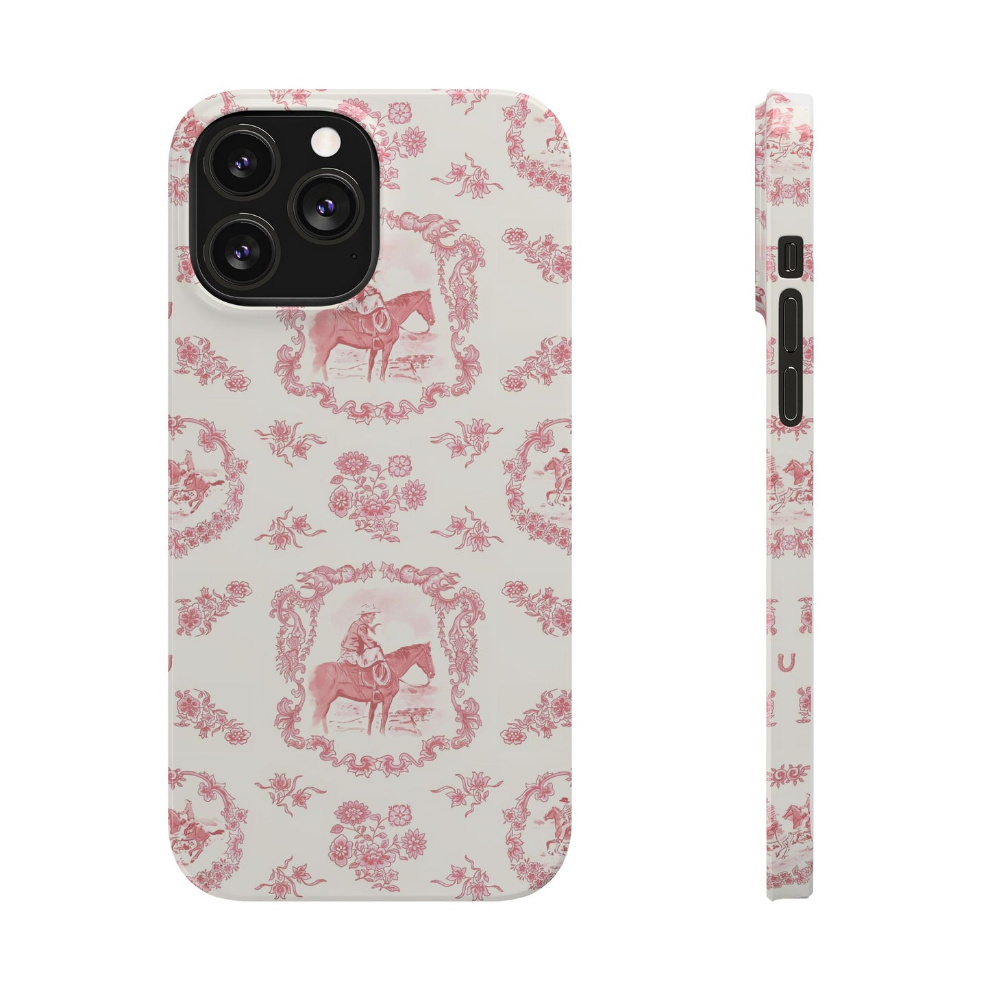 Cowboy Phone Case, in Rose