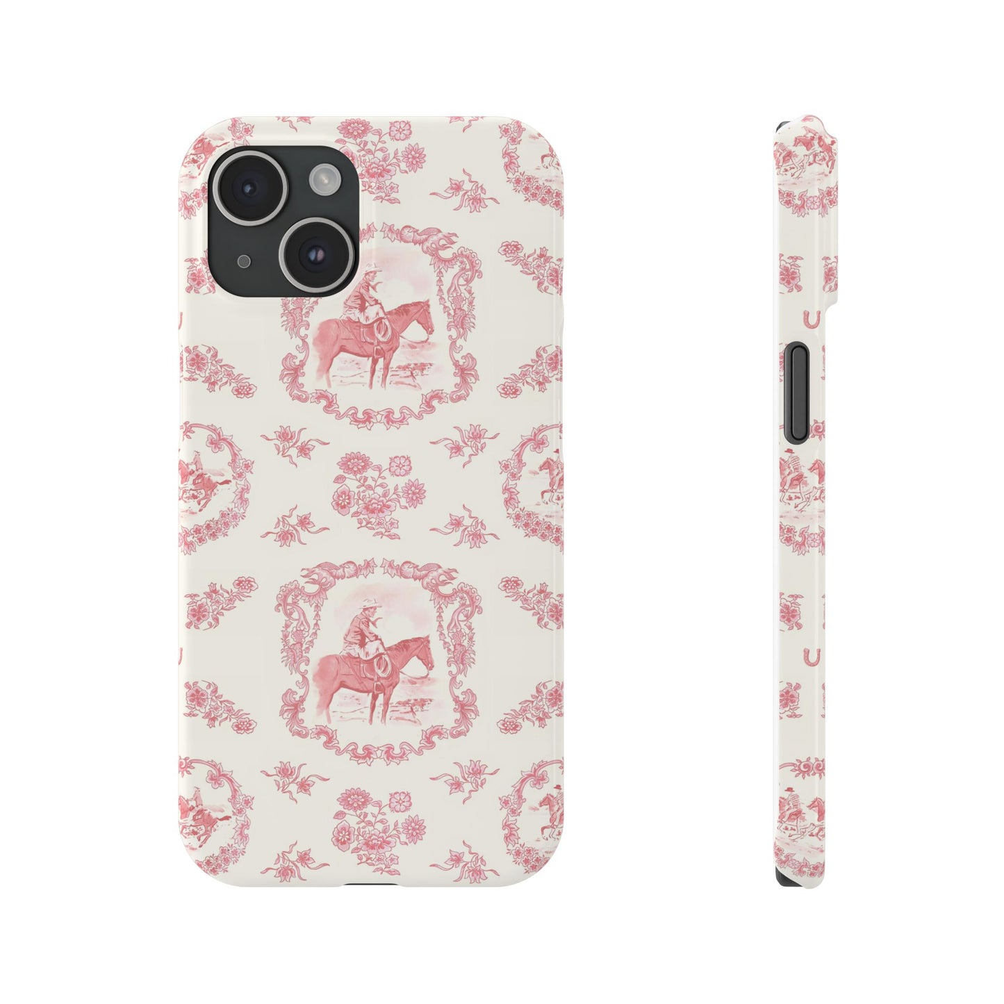 Cowboy Phone Case, in Rose