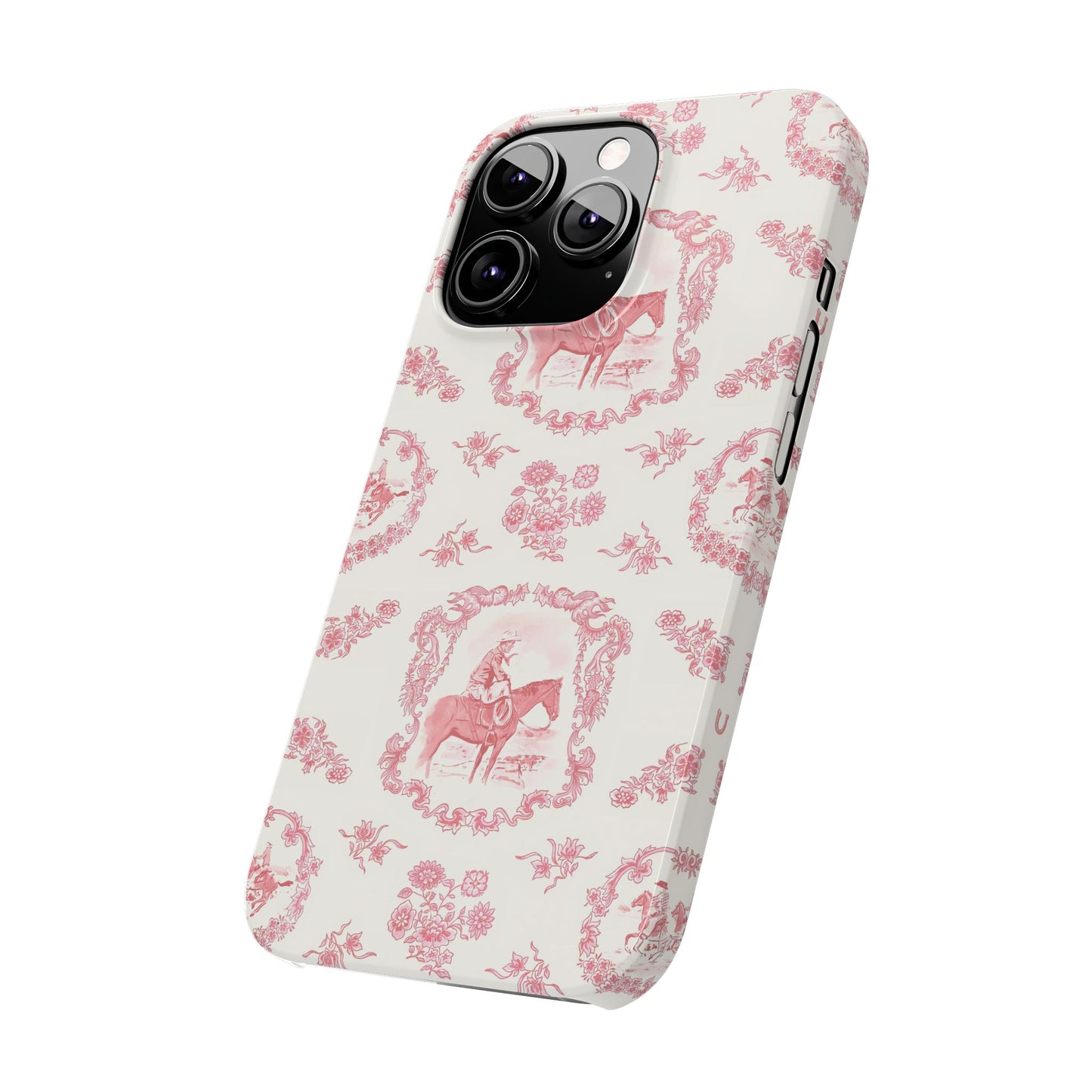 Cowboy Phone Case, in Rose