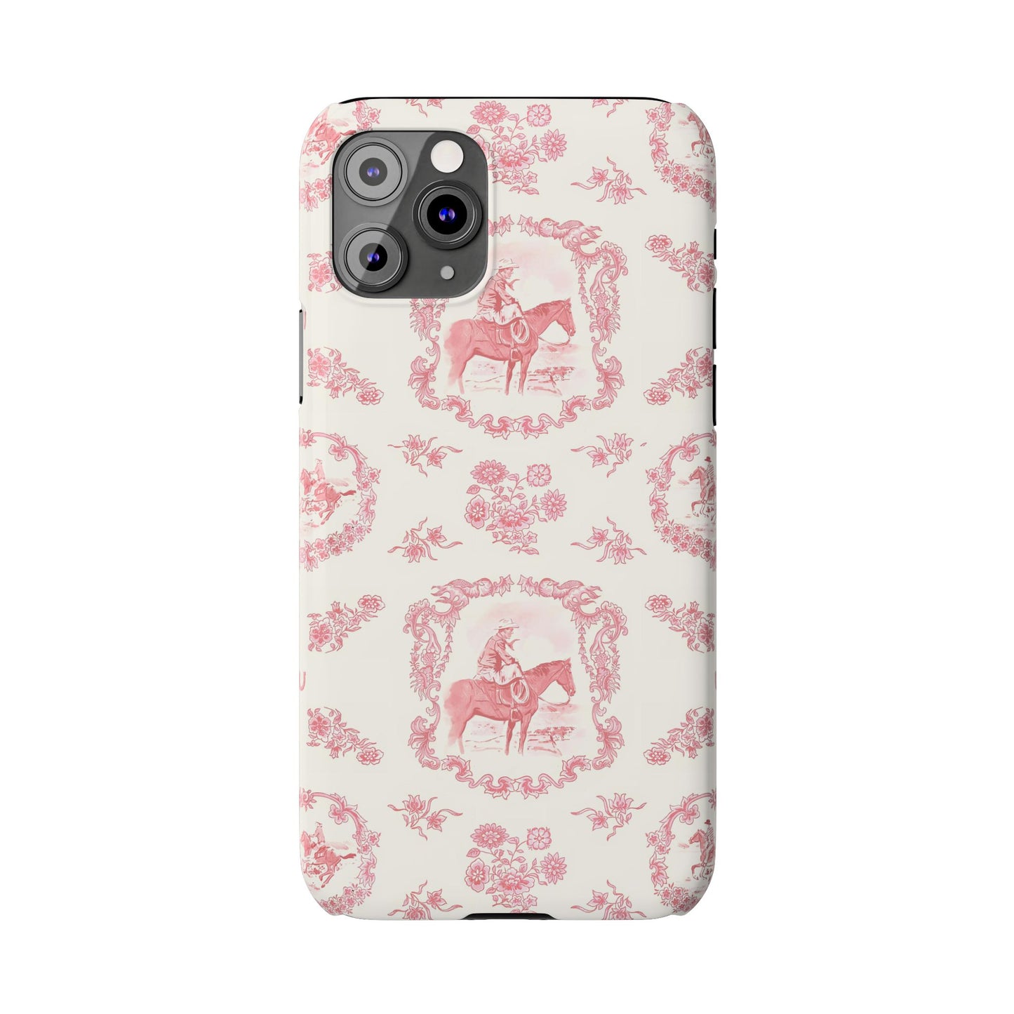 Cowboy Phone Case, in Rose