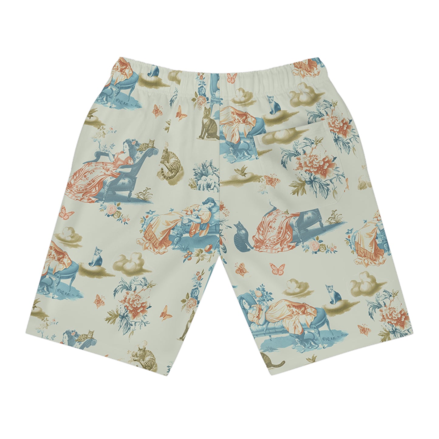 Cat Nap Shorts, in Meadow