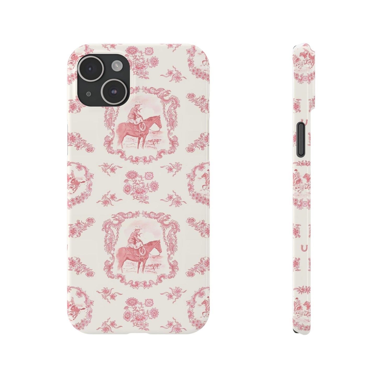 Cowboy Phone Case, in Rose