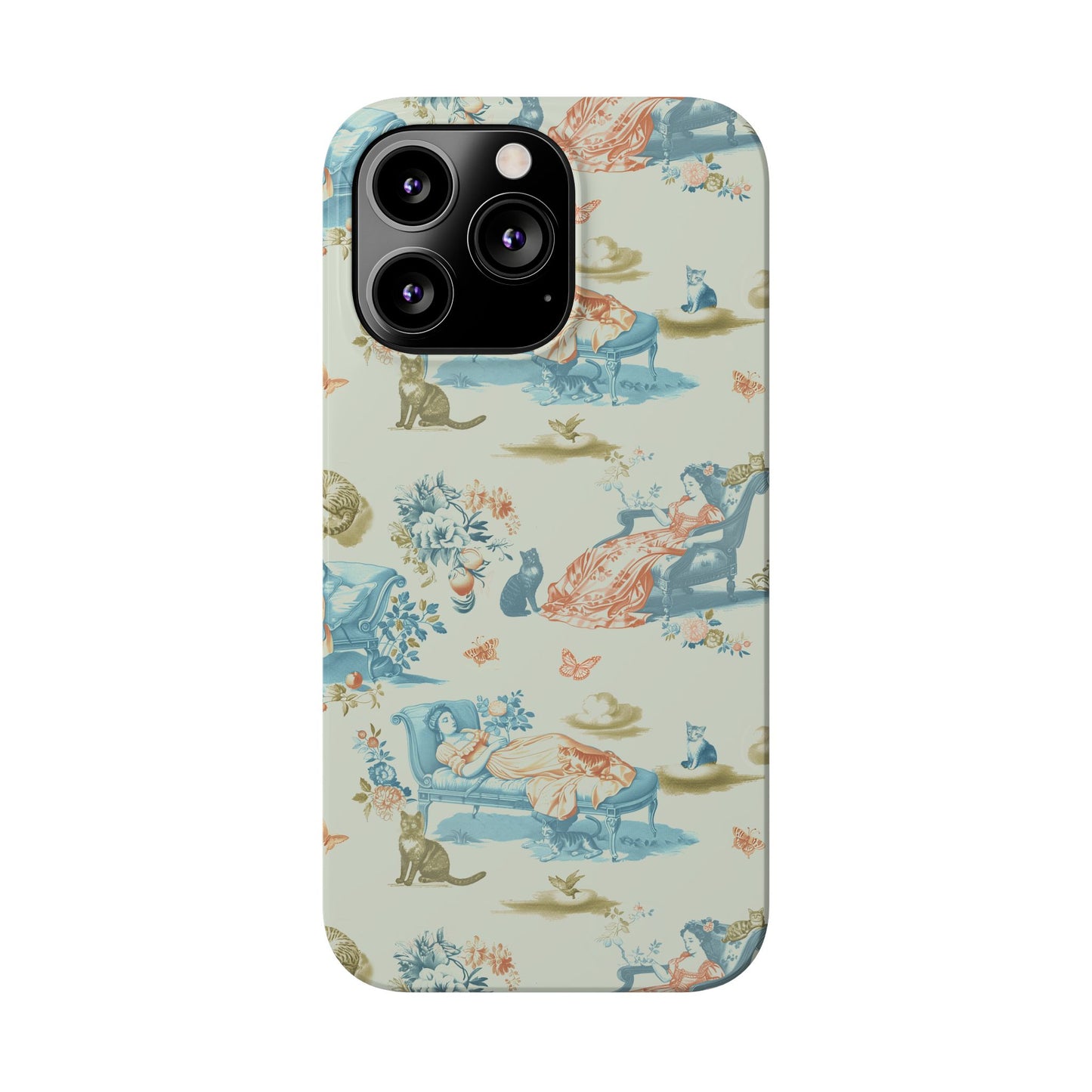 Cat Nap Phone Case, in Meadow