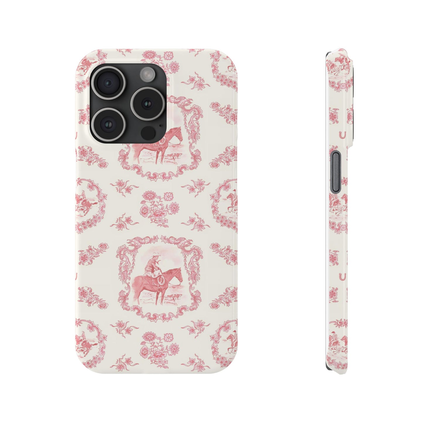 Cowboy Phone Case, in Rose