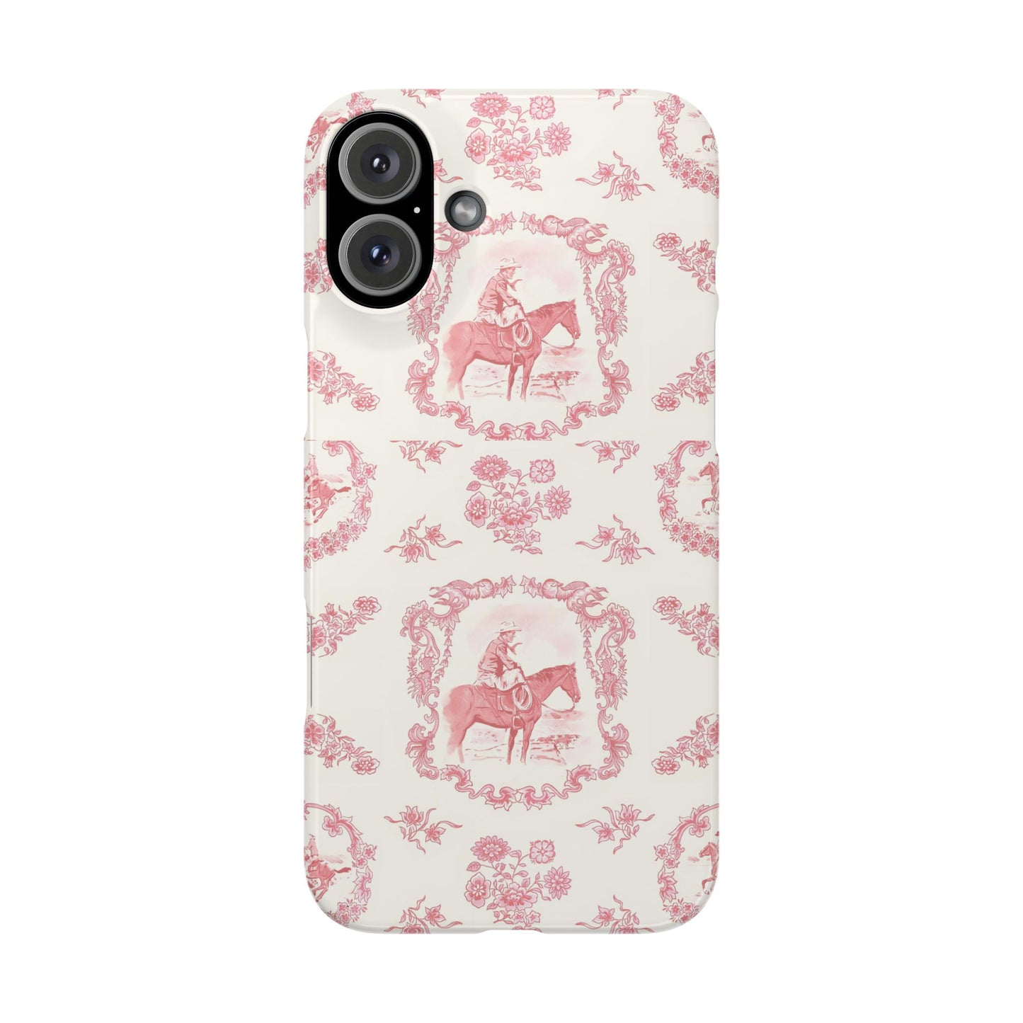 Cowboy Phone Case, in Rose