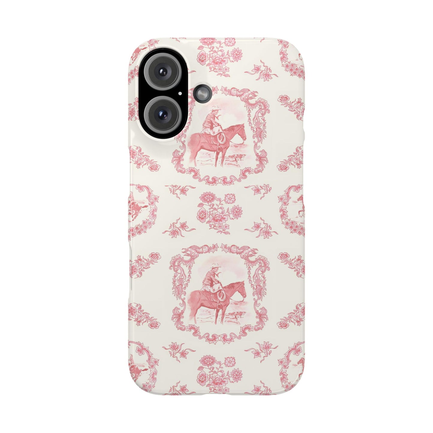 Cowboy Phone Case, in Rose