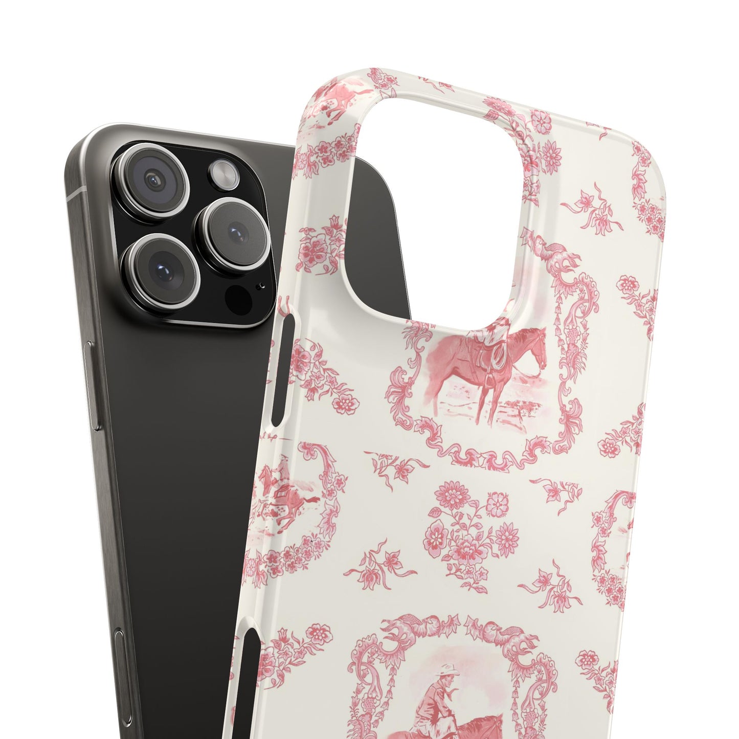 Cowboy Phone Case, in Rose