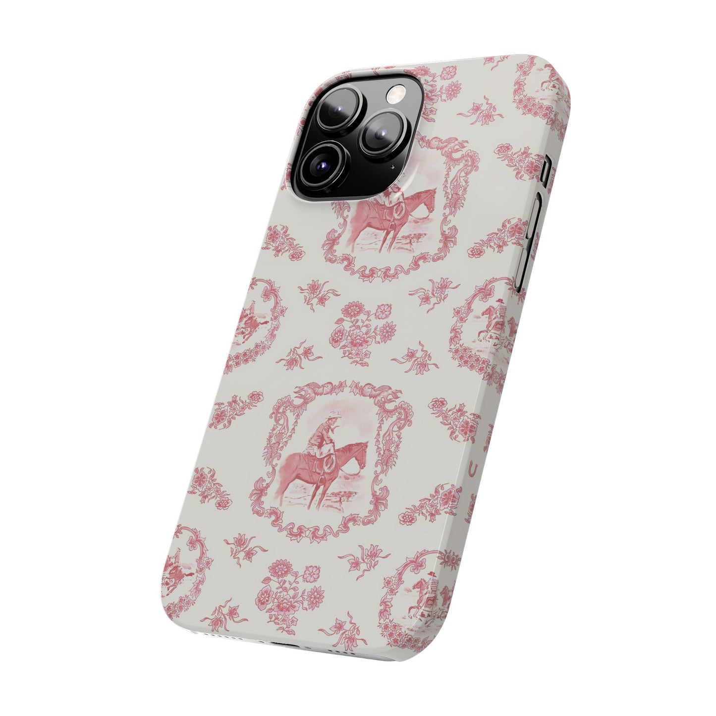 Cowboy Phone Case, in Rose