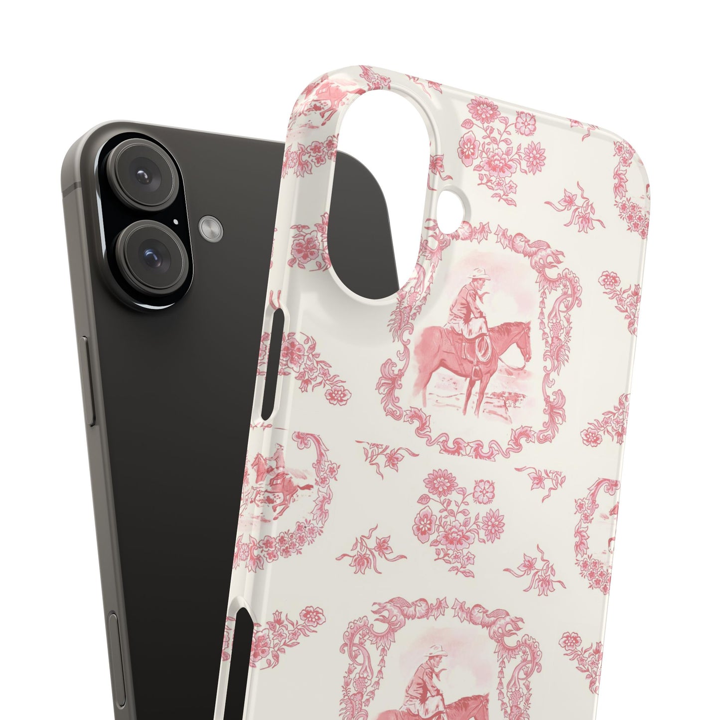 Cowboy Phone Case, in Rose