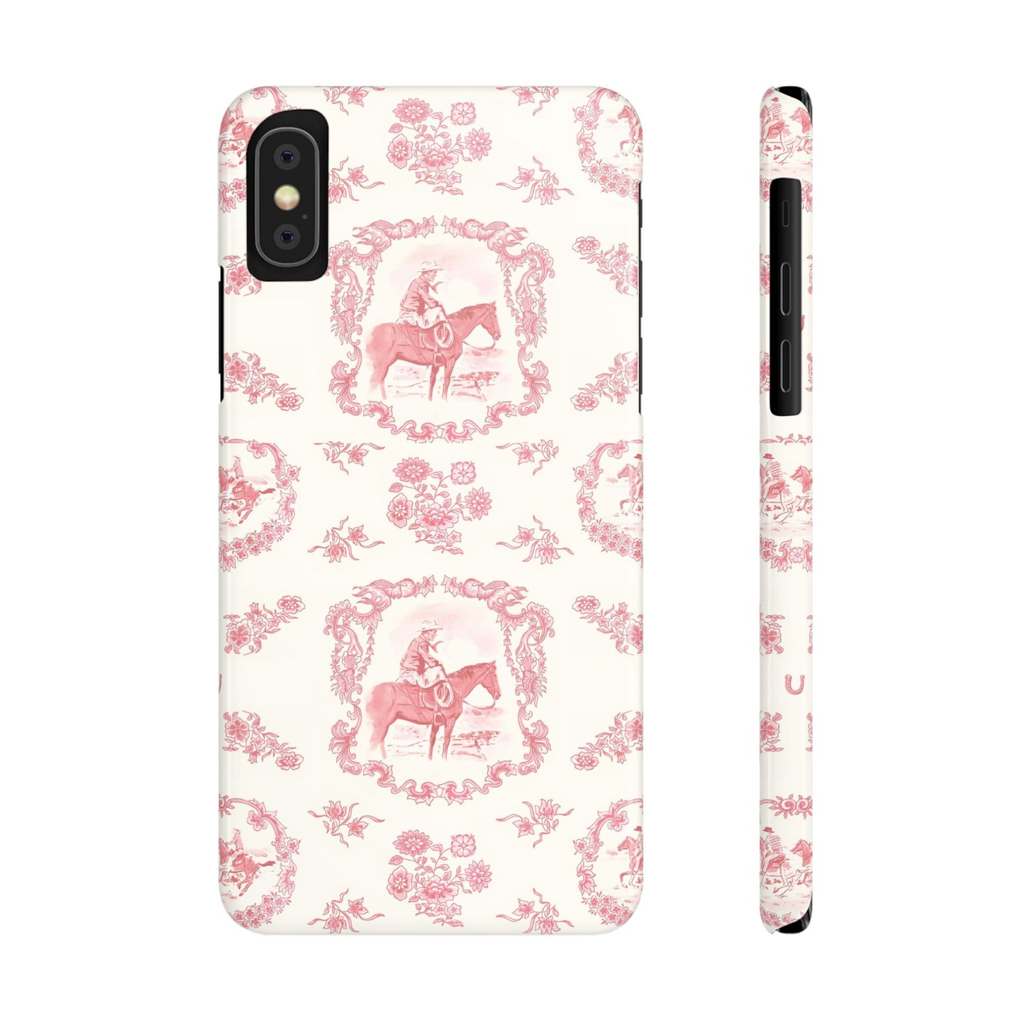 Cowboy Phone Case, in Rose