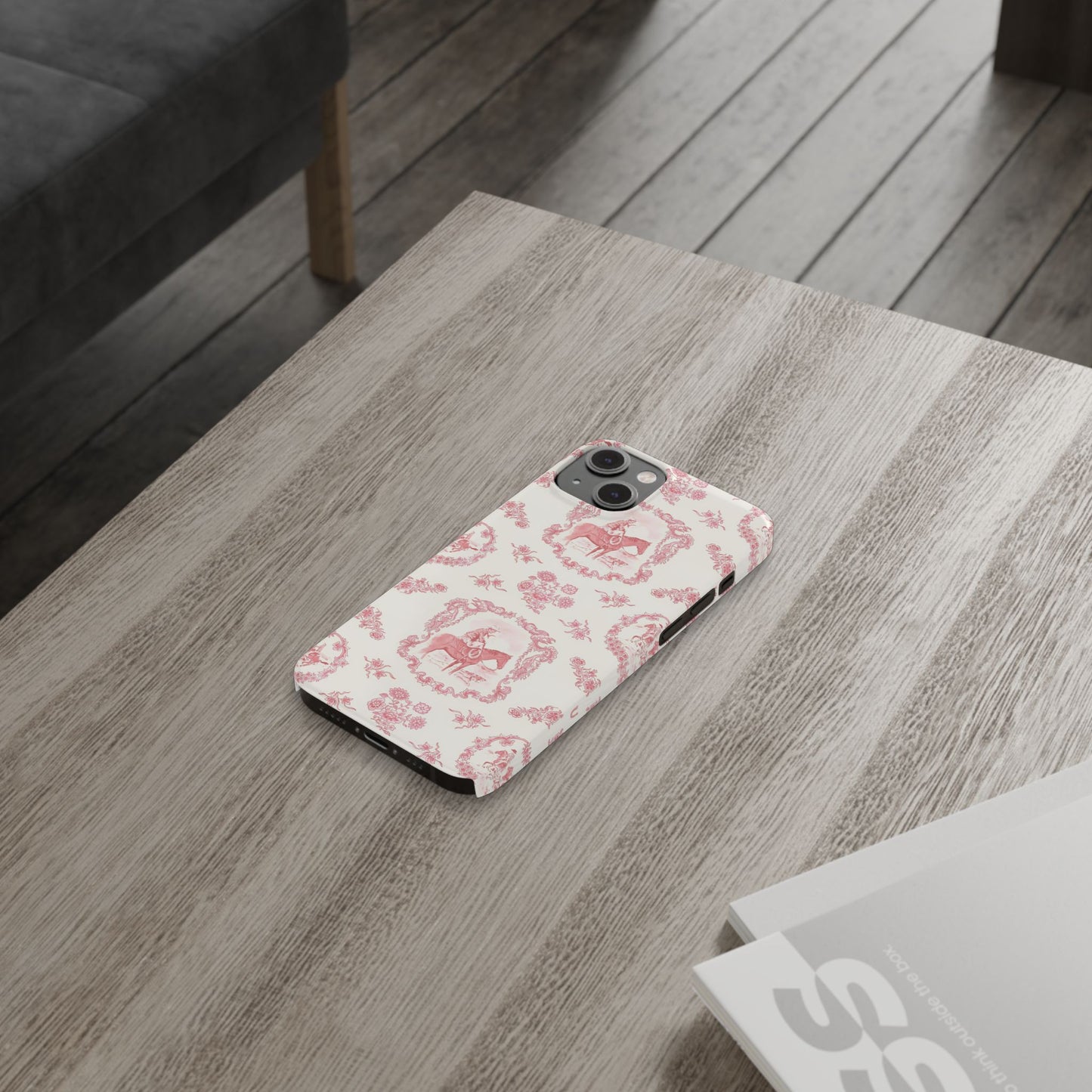 Cowboy Phone Case, in Rose