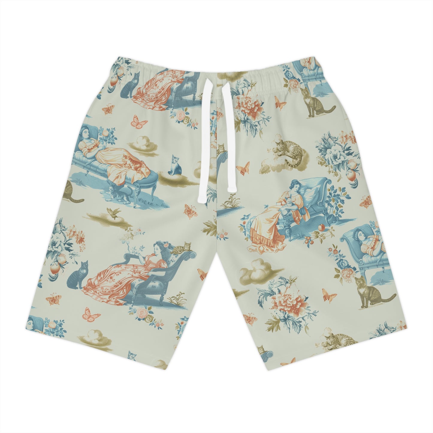 Cat Nap Shorts, in Meadow