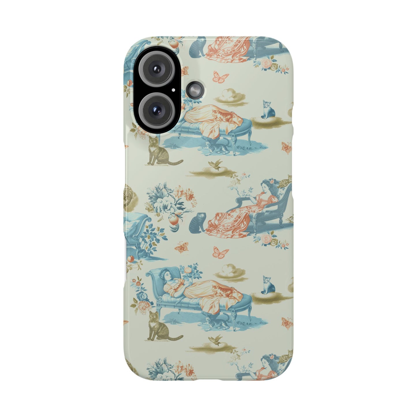 Cat Nap Phone Case, in Meadow