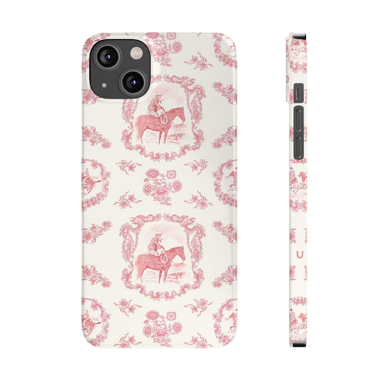 Cowboy Phone Case, in Rose