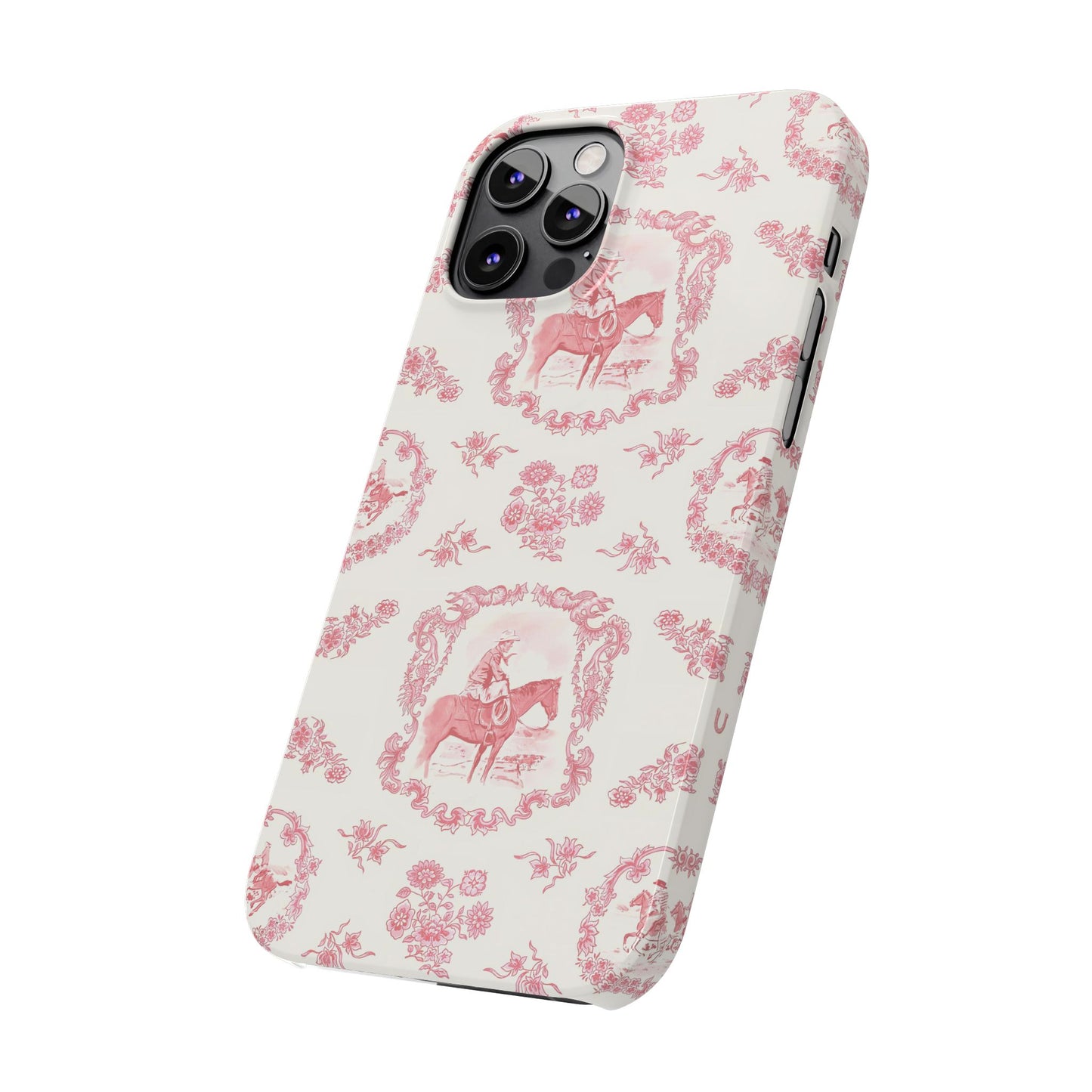 Cowboy Phone Case, in Rose