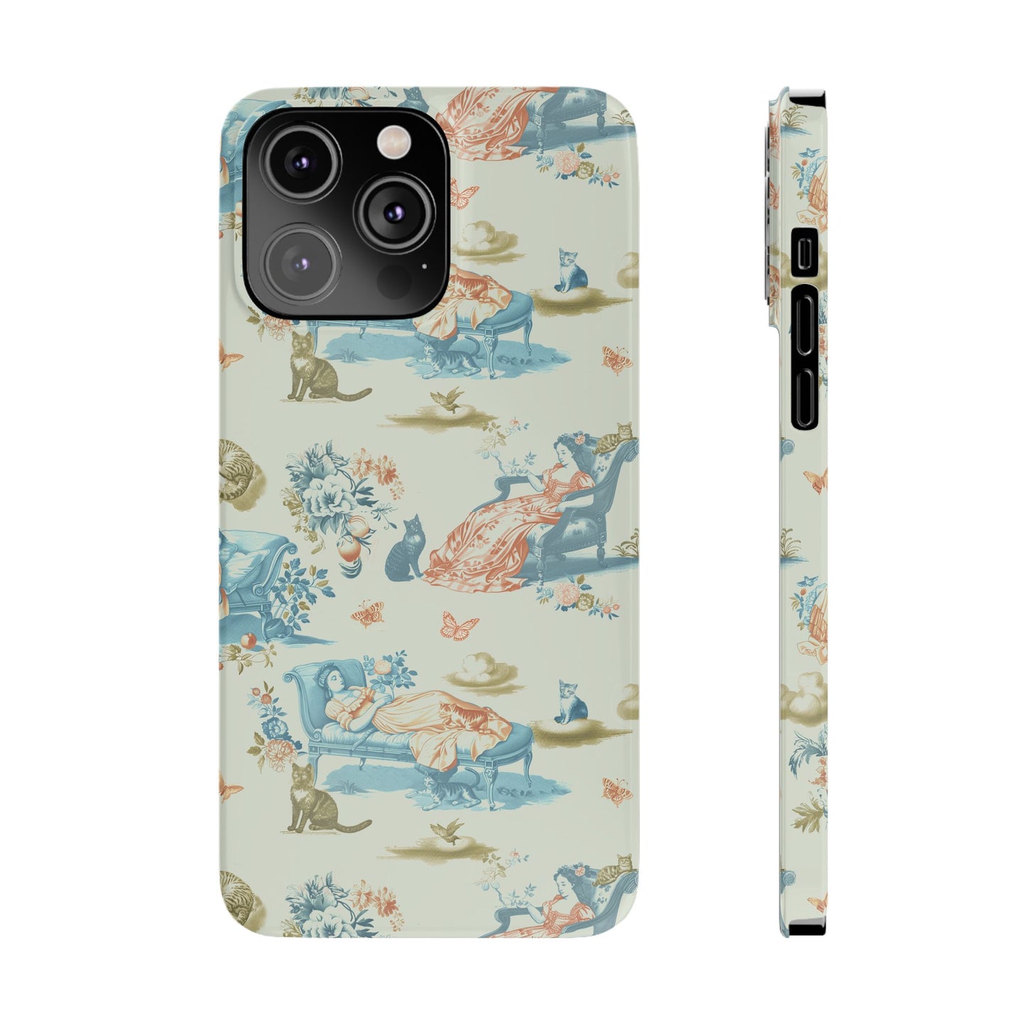 Cat Nap Phone Case, in Meadow