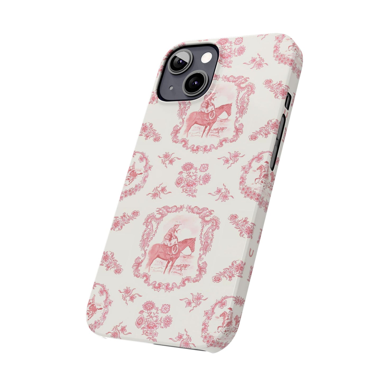 Cowboy Phone Case, in Rose