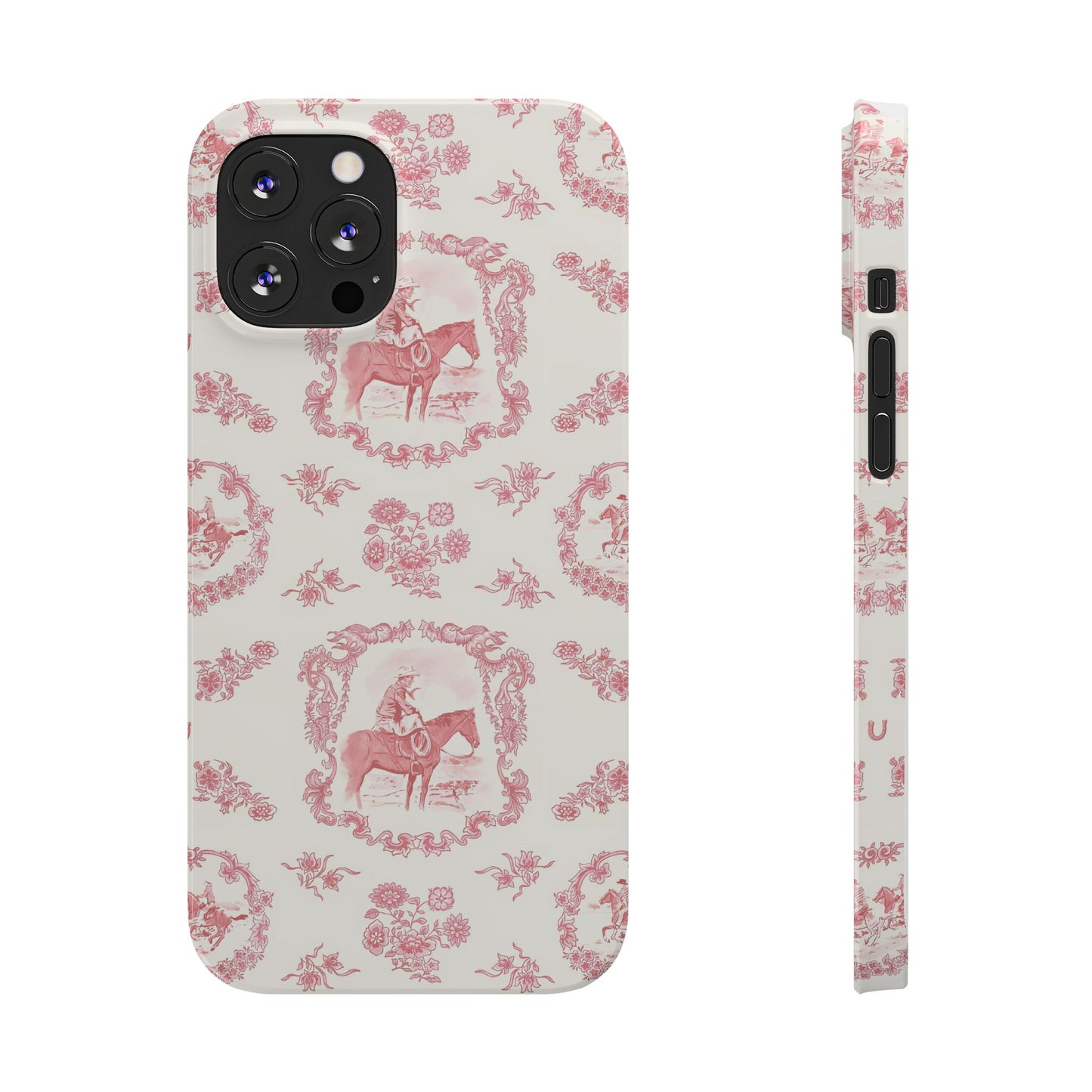 Cowboy Phone Case, in Rose