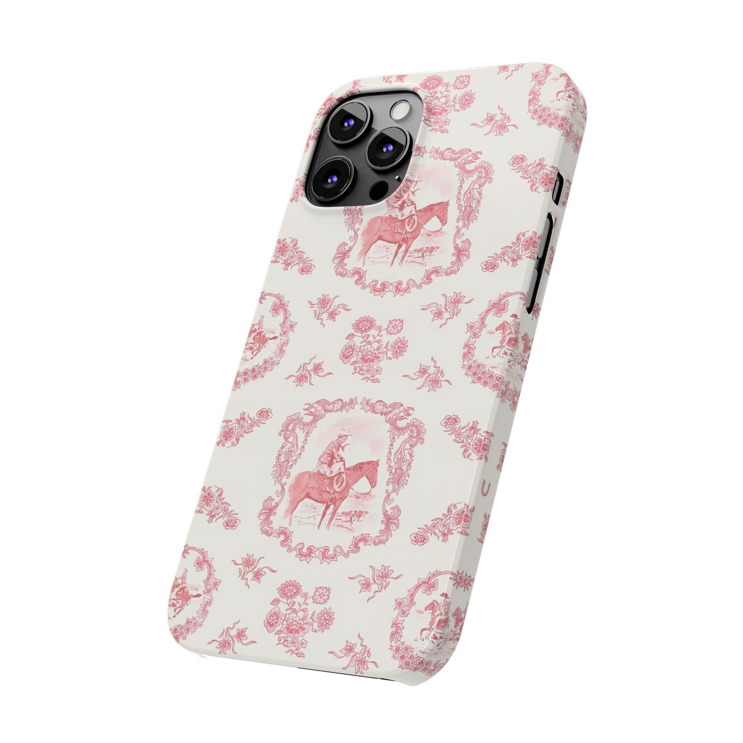 Cowboy Phone Case, in Rose