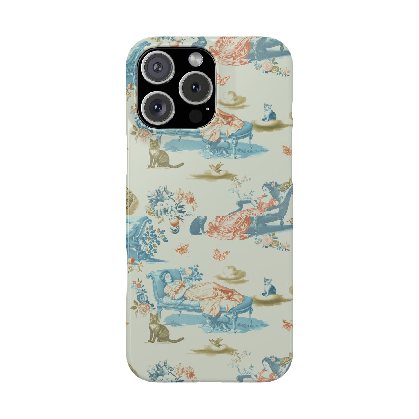 Cat Nap Phone Case, in Meadow