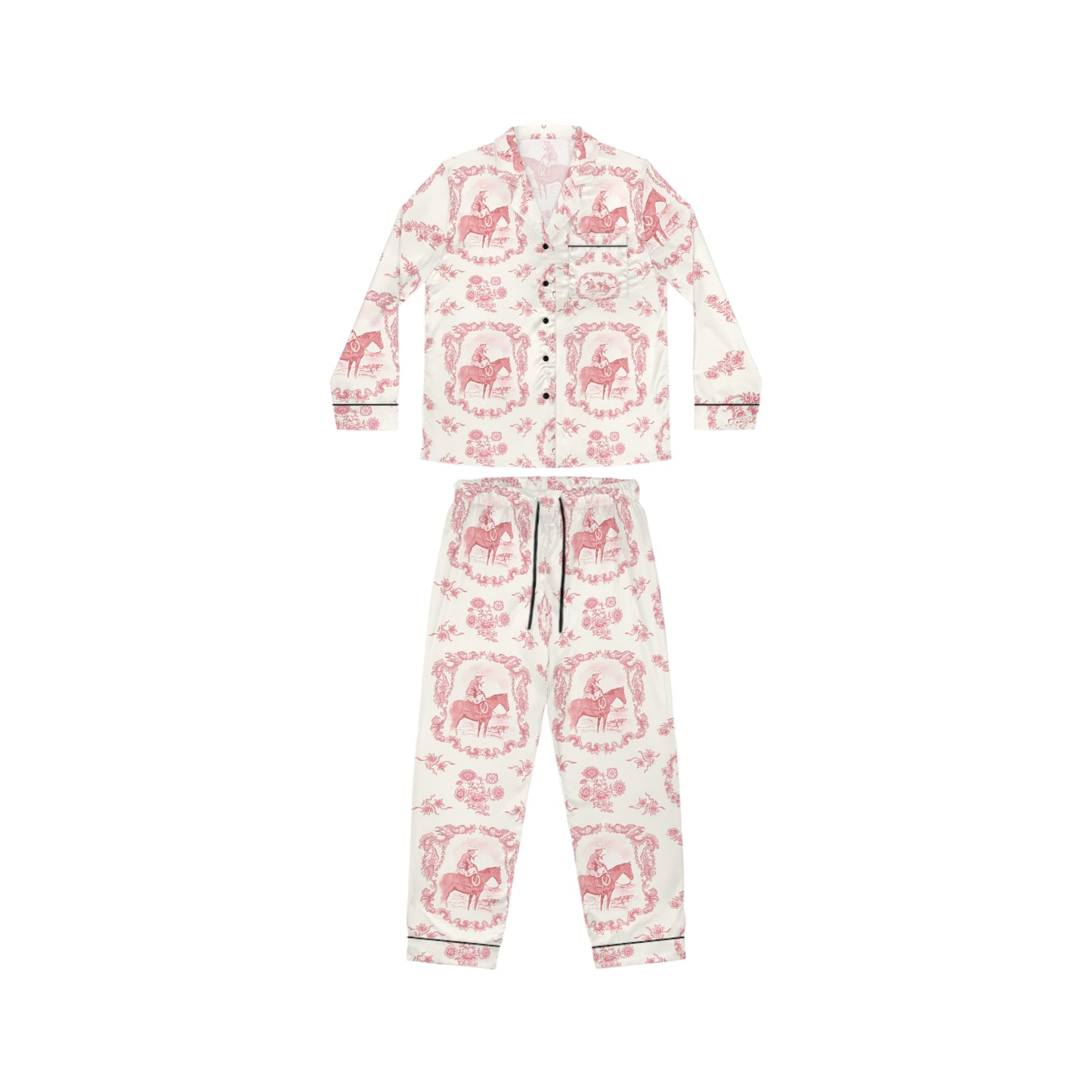 Cowboy Pajamas, in Rose