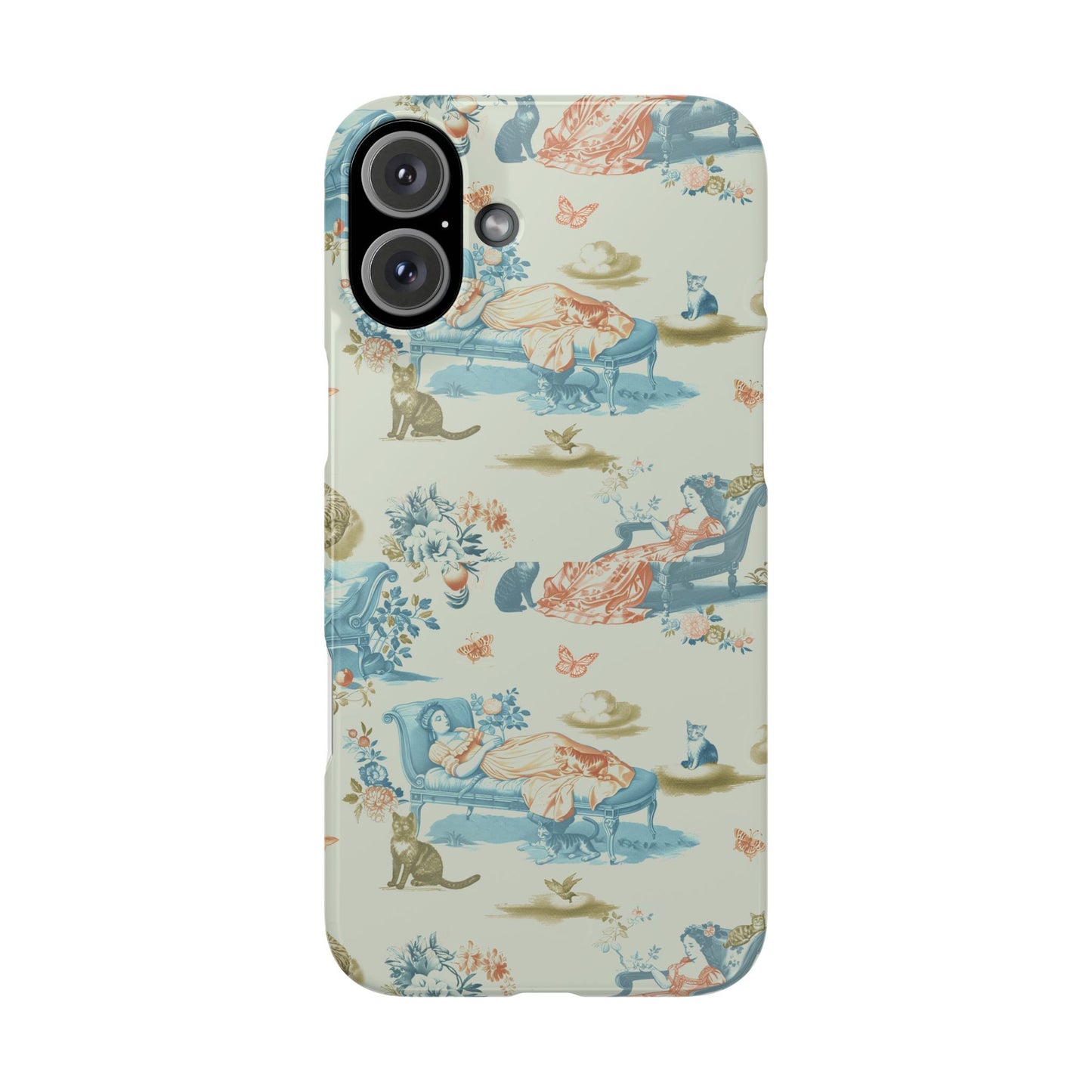 Cat Nap Phone Case, in Meadow