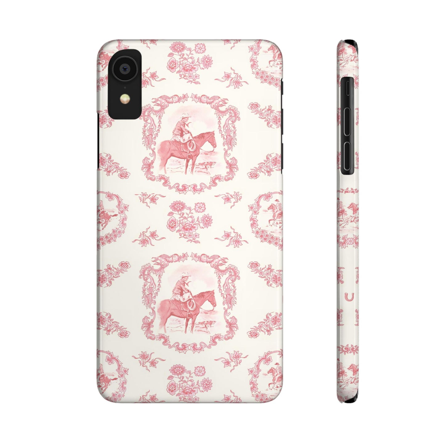 Cowboy Phone Case, in Rose