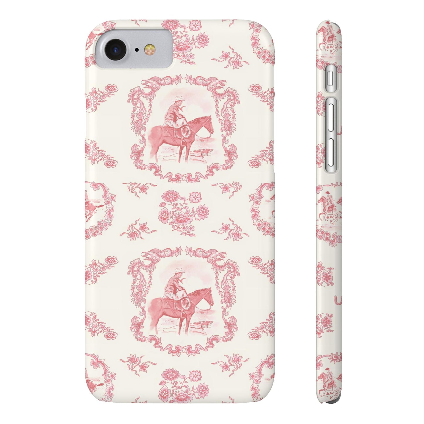 Cowboy Phone Case, in Rose