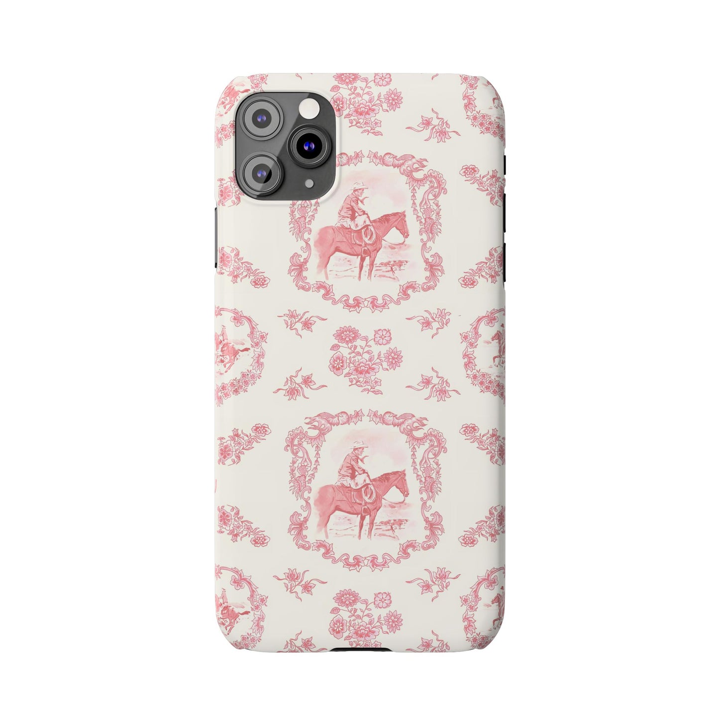 Cowboy Phone Case, in Rose