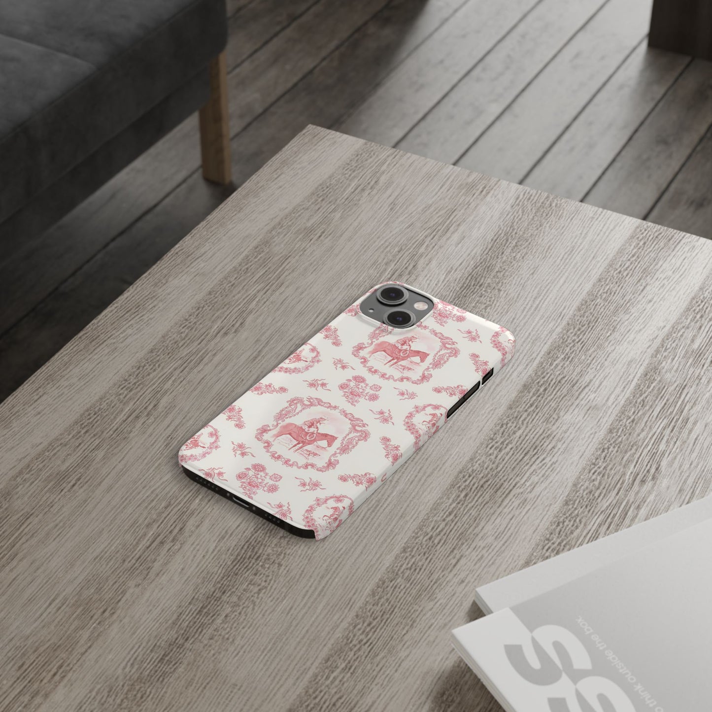 Cowboy Phone Case, in Rose