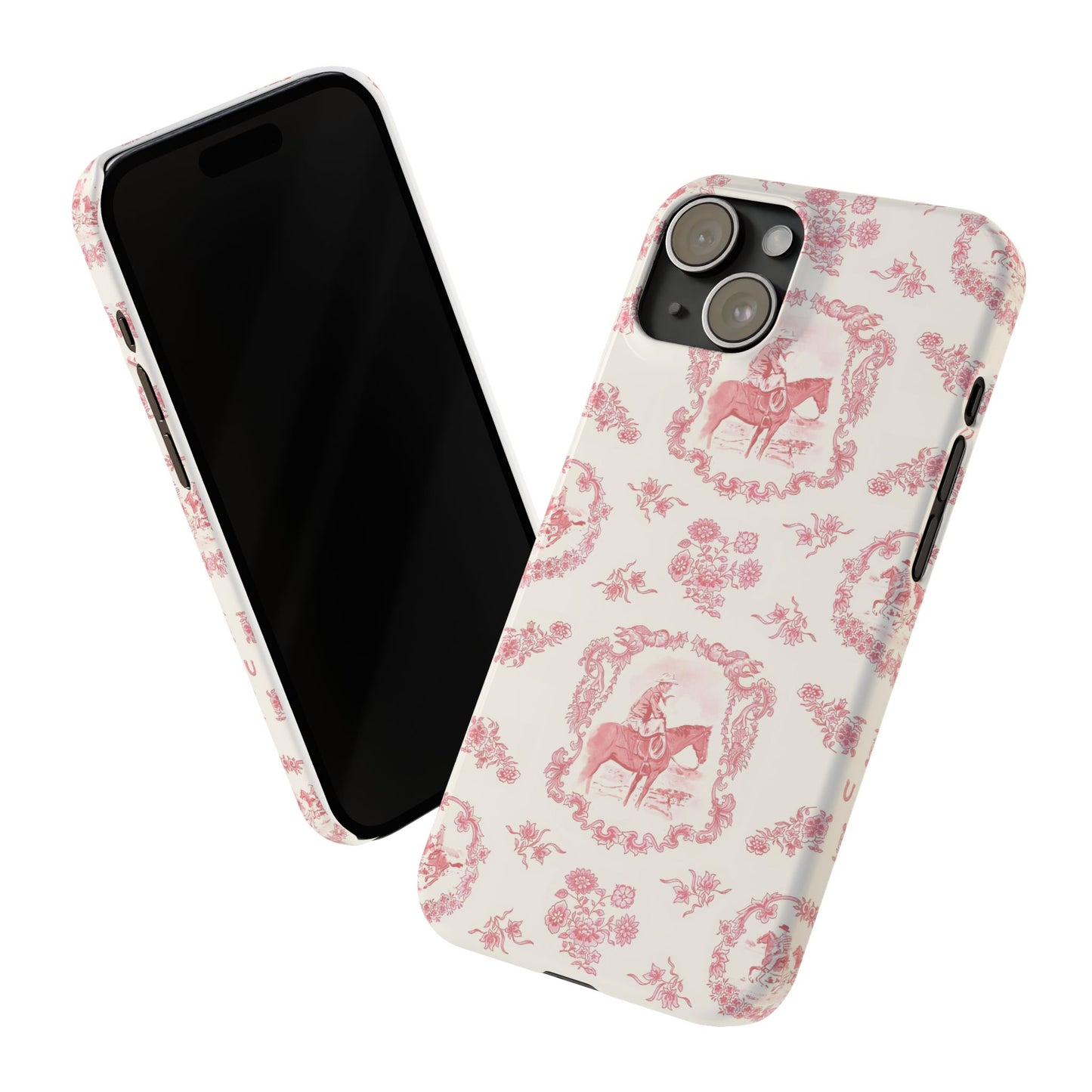 Cowboy Phone Case, in Rose