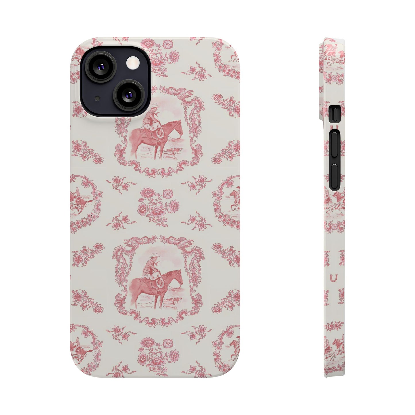 Cowboy Phone Case, in Rose