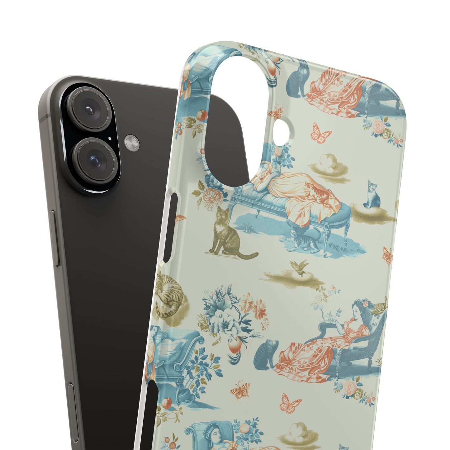 Cat Nap Phone Case, in Meadow