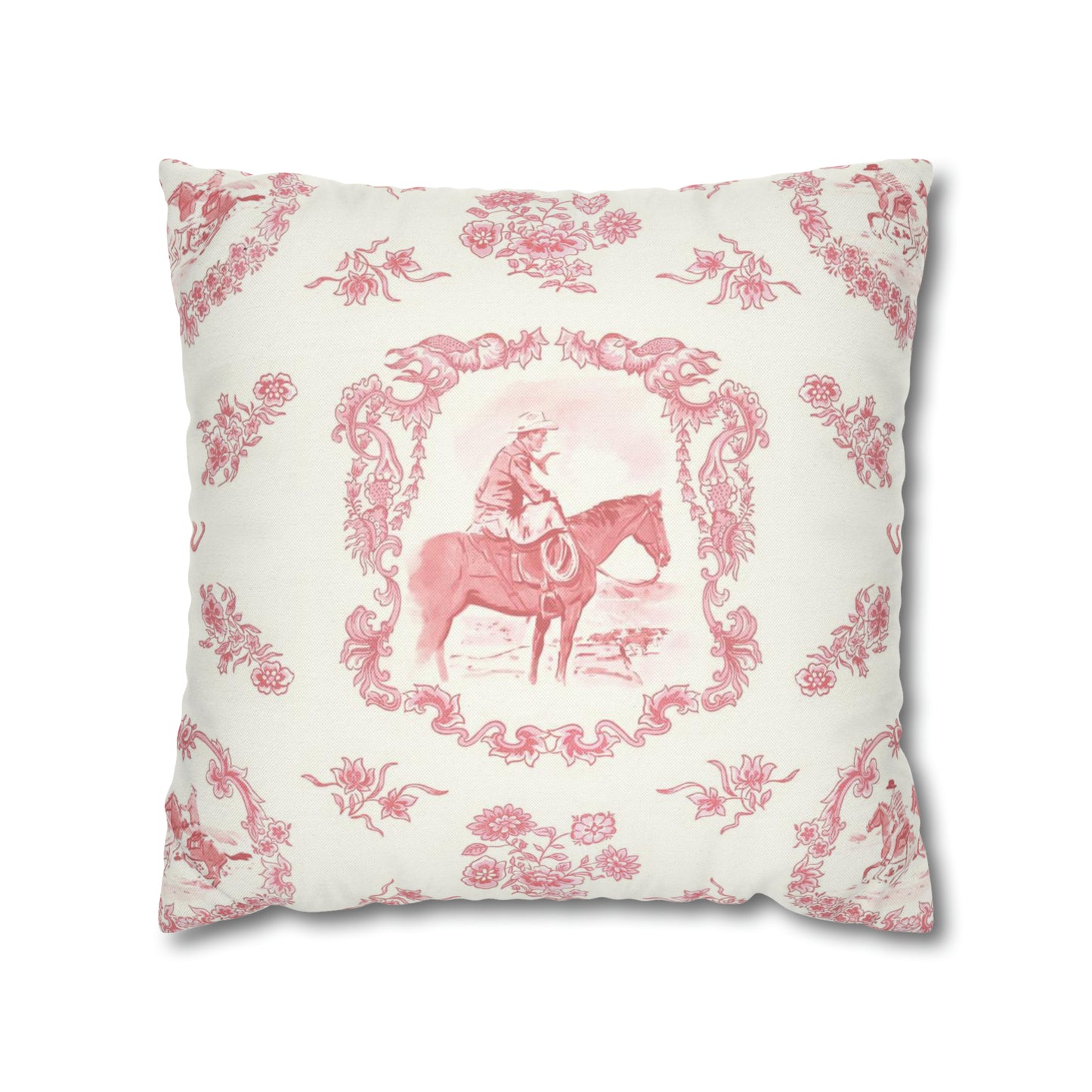 Cowboy Pillow, in Rose (Case Only)