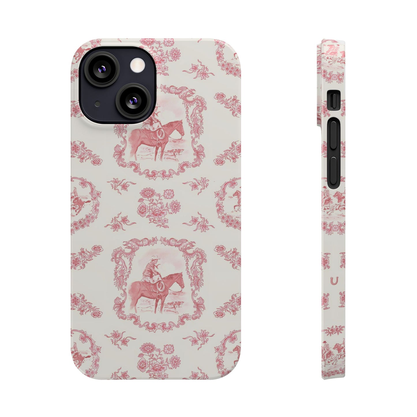 Cowboy Phone Case, in Rose