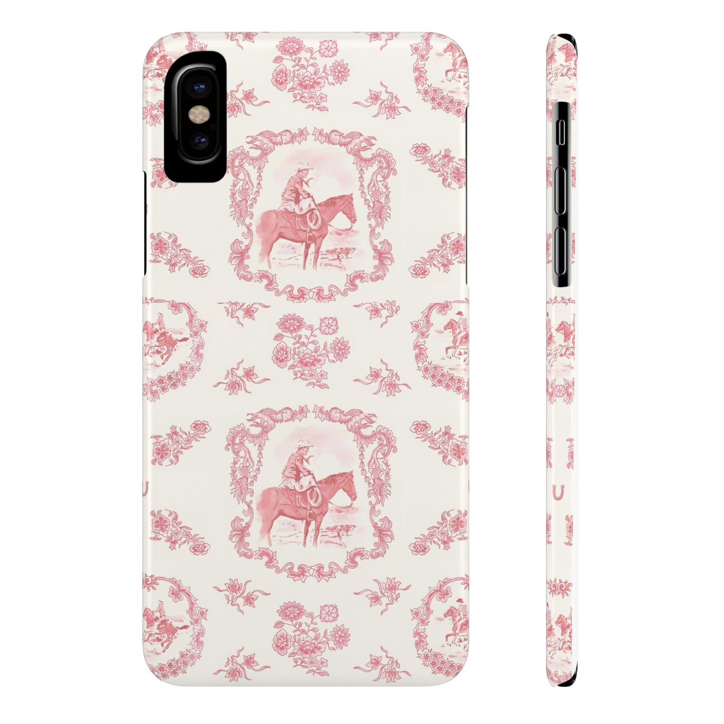 Cowboy Phone Case, in Rose